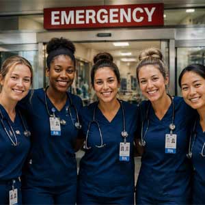  ER and Trauma Nurses